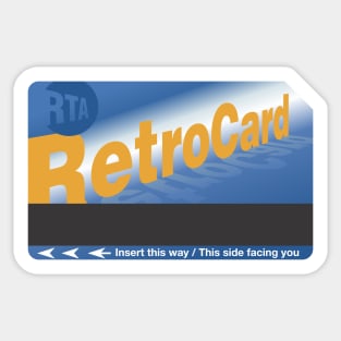 Retro Card Sticker